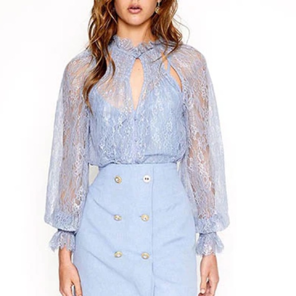 Alice McCall St Germain Lace Blouse